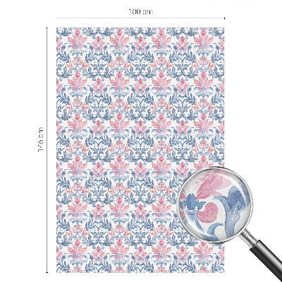 Vinilo para cristales opaco decorativo Simetría floral