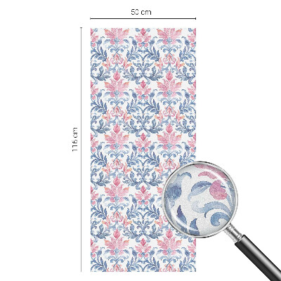 Vinilo para cristales opaco decorativo Simetría floral