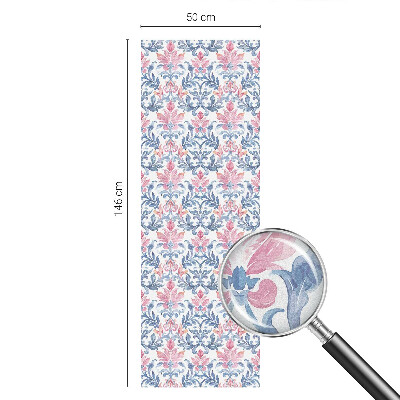 Vinilo para cristales opaco decorativo Simetría floral