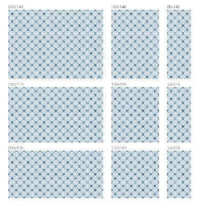 Vinilo decorativo adhesivo para cristales Decoraciones de azulejos