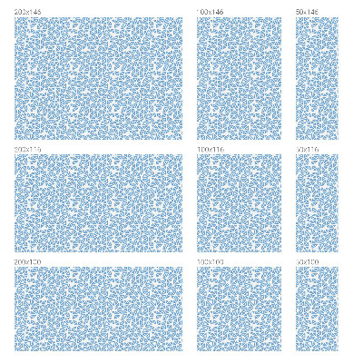 Vinilo para cristales efecto vitral Patrones geométricos