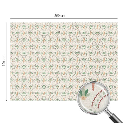 Vinilo ventana privacidad Leopardo de palma