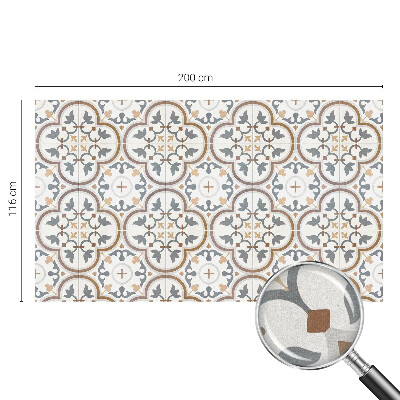 Vinilo para cristales opaco decorativo Adornos de azulejos