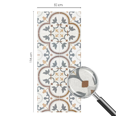 Vinilo para cristales opaco decorativo Adornos de azulejos