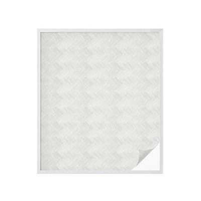 Vinilo para cristales efecto vitral Espiga gris