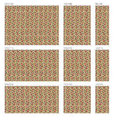 Vinilo para ventanas motivo vitral Abstracción colorida