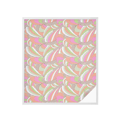 Vinilo ventana privacidad Zigzag colorido