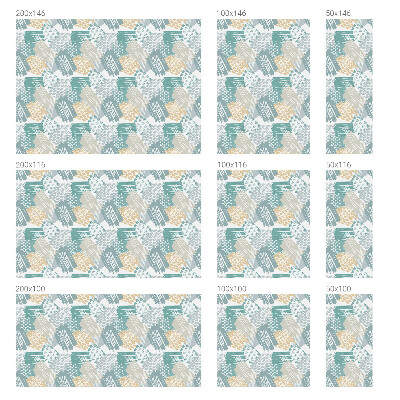 Vinilo para cristales efecto vitral mosaico abstracto