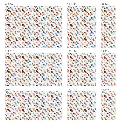 Vinilo ventana privacidad Plumas bohemias