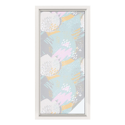 Vinilo para cristales efecto vitral Armonía abstracta