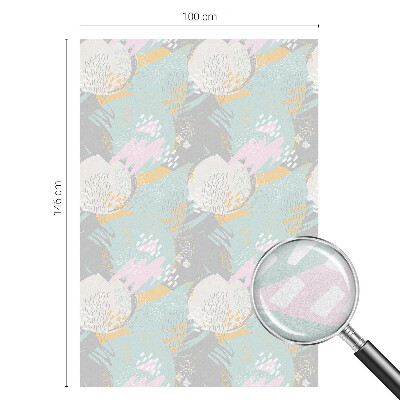 Vinilo para cristales efecto vitral Armonía abstracta