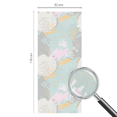 Vinilo para cristales efecto vitral Armonía abstracta