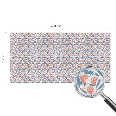 Vinilo para cristales opaco decorativo Un festín floral