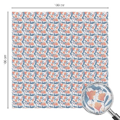 Vinilo para cristales opaco decorativo Un festín floral
