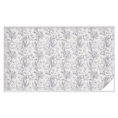 Vinilo decorativo adhesivo para cristales Hojas y mariposas