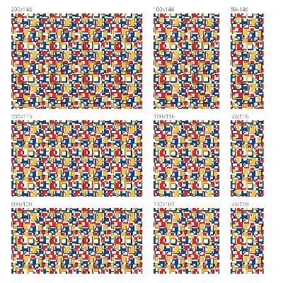 Vinilo ventana privacidad formas geométricas