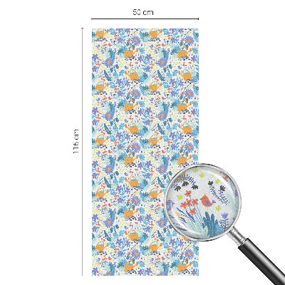 Vinilo decorativo adhesivo para cristales Motivo vegetal