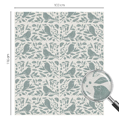 Vinilo para ventanas motivo vitral Motivo de pájaro