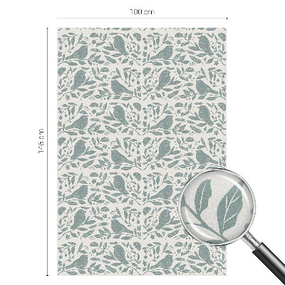 Vinilo para ventanas motivo vitral Motivo de pájaro