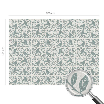 Vinilo para ventanas motivo vitral Motivo de pájaro