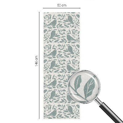 Vinilo para ventanas motivo vitral Motivo de pájaro