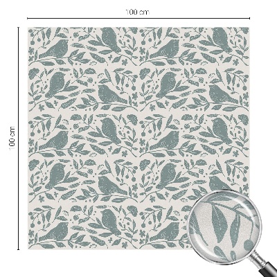 Vinilo para ventanas motivo vitral Motivo de pájaro