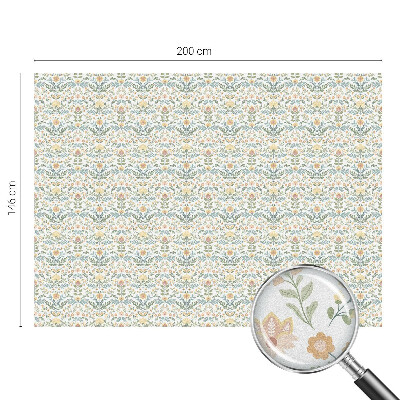 Vinilo decorativo adhesivo para cristales Simetría floral