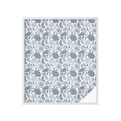 Vinilo ventana privacidad Vida oceánica