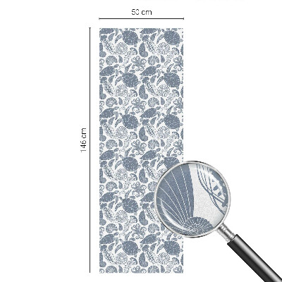 Vinilo ventana privacidad Vida oceánica