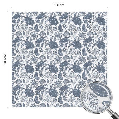 Vinilo ventana privacidad Vida oceánica