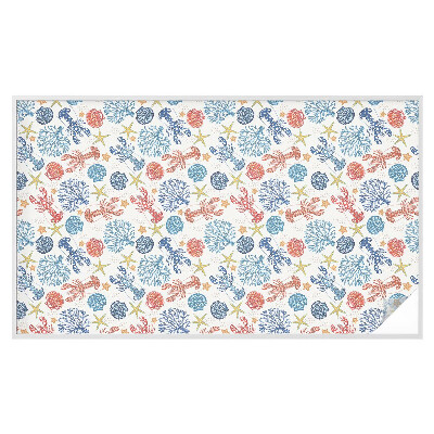 Vinilo decorativo adhesivo para cristales Corales cangrejo de río