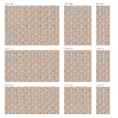 Vinilo para cristales efecto vitral Patrón de bosque