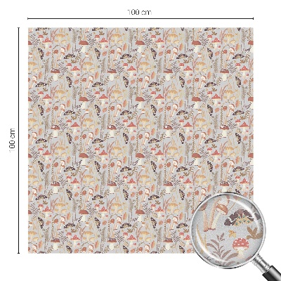 Vinilo para cristales efecto vitral Patrón de bosque