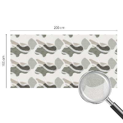 Vinilo para ventanas motivo vitral Patrón orgánico