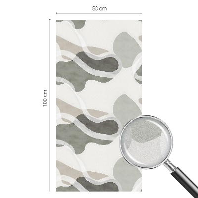 Vinilo para ventanas motivo vitral Patrón orgánico