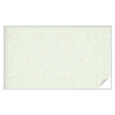 Vinilo ventana privacidad mosaico geométrico