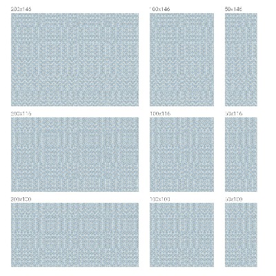 Vinilo para ventanas motivo vitral olas japonesas