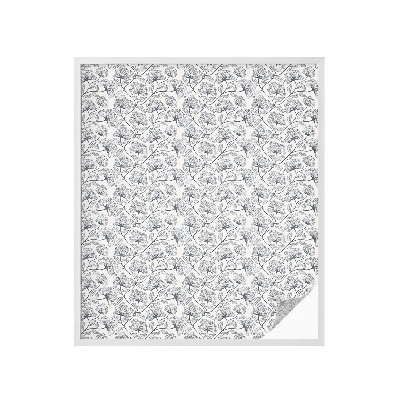 Vinilo para cristales opaco decorativo motivo botánico