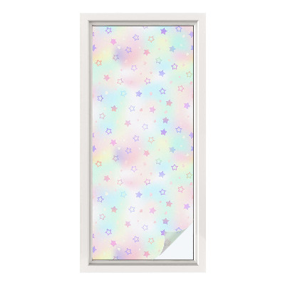 Vinilo decorativo adhesivo para cristales Patrones de arcoíris