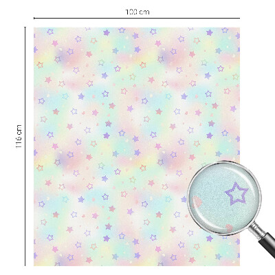 Vinilo decorativo adhesivo para cristales Patrones de arcoíris