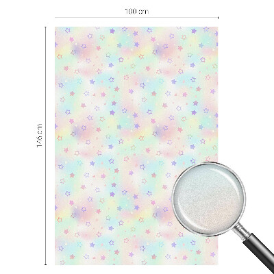 Vinilo decorativo adhesivo para cristales Patrones de arcoíris