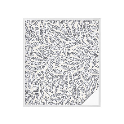 Vinilo ventana privacidad Gotas de hojas