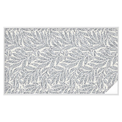 Vinilo ventana privacidad Gotas de hojas