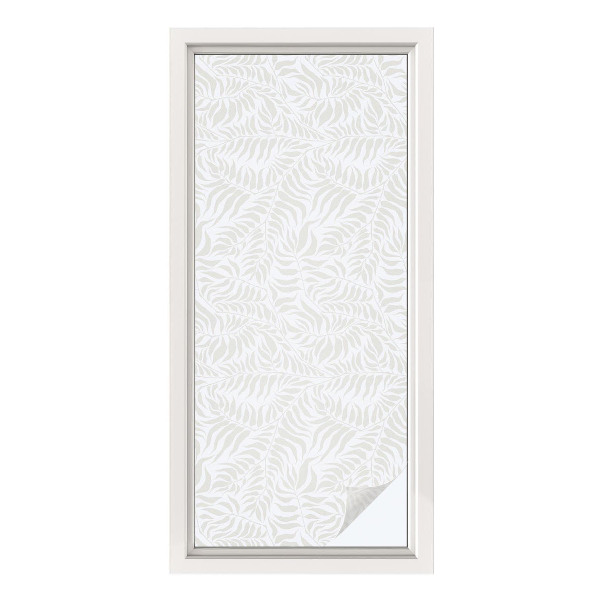 Vinilo para cristales opaco decorativo Elegancia frondosa