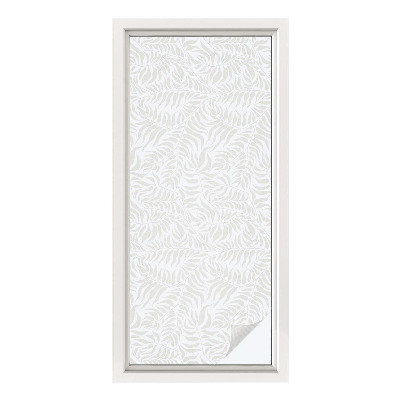 Vinilo para cristales opaco decorativo Elegancia frondosa