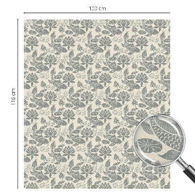 Vinilo para ventanas motivo vitral Patrón oriental