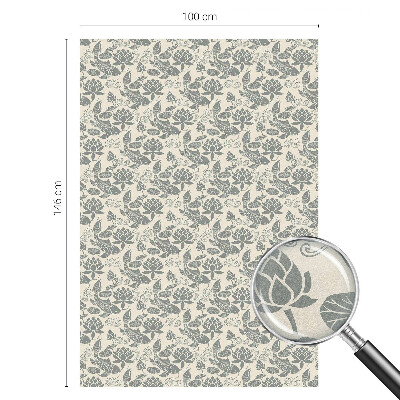 Vinilo para ventanas motivo vitral Patrón oriental