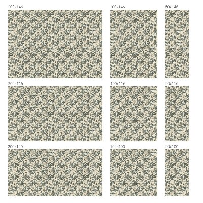 Vinilo para ventanas motivo vitral Patrón oriental