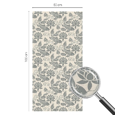 Vinilo para ventanas motivo vitral Patrón oriental