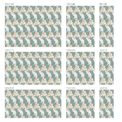 Vinilo decorativo adhesivo para cristales flores delicadas